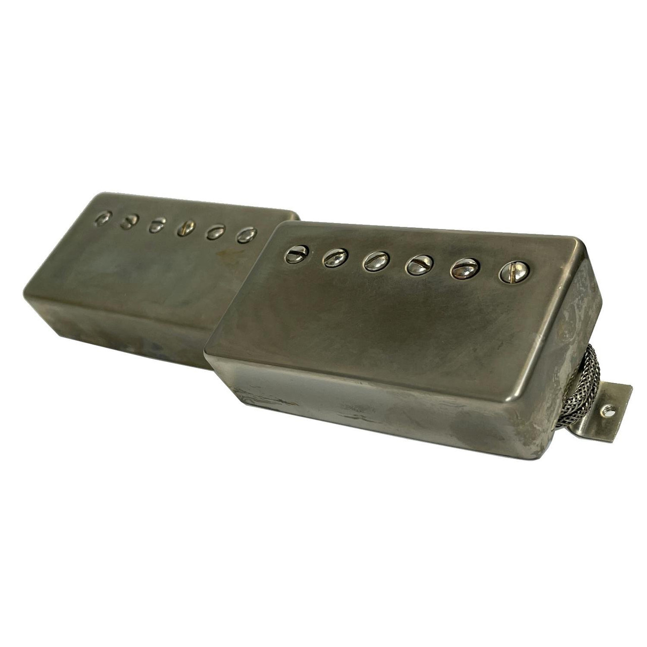 Monty's Guitars Bethnal Green PAF Humbucker Pickup Set in Aged Nickel Monty's Guitars Bethnal Green PAF Humbucker Pickup Set in Aged Nickel