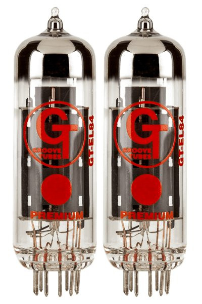 Groove Tubes GT-EL84-S Medium Duet Amp Tubes Groove Tubes GT-EL84-S Medium Duet Amp Tubes