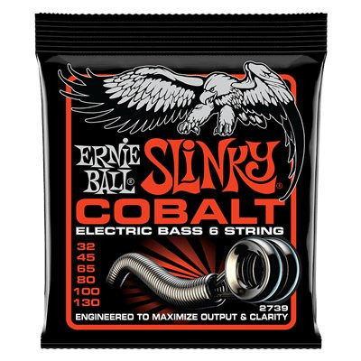 Ernie Ball COBALT 6-STRING 32-130 BASS SET Ernie Ball COBALT 6-STRING 32-130 BASS SET