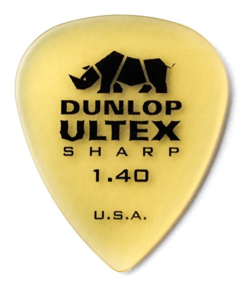 Dunlop Ultex Sharp 1.40mm Pick - Pack of 6 Dunlop Ultex Sharp 1.40mm Pick - Pack of 6