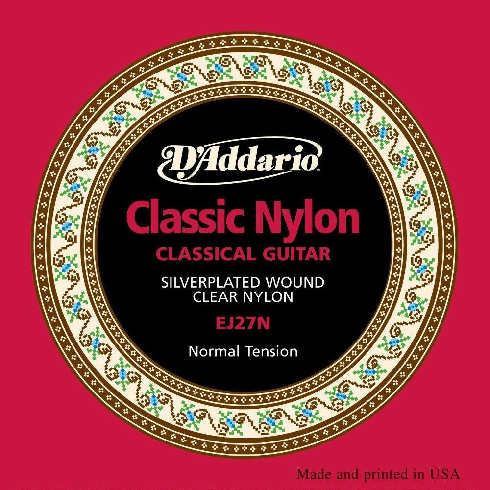 D'addario EJ27N Classic Nylon Guitar Strings D'addario EJ27N Classic Nylon Guitar Strings