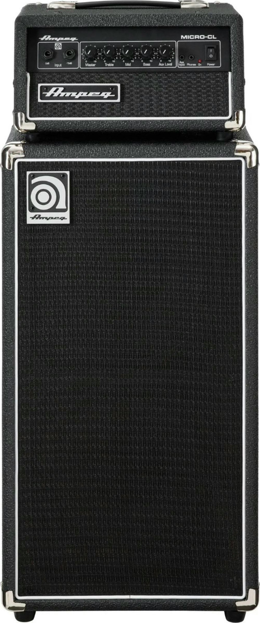 Ampeg Micro-CL Stack 100w Head with 2x10" Speaker Cabinet Ampeg Micro-CL Stack 100w Head with 2x10" Speaker Cabinet