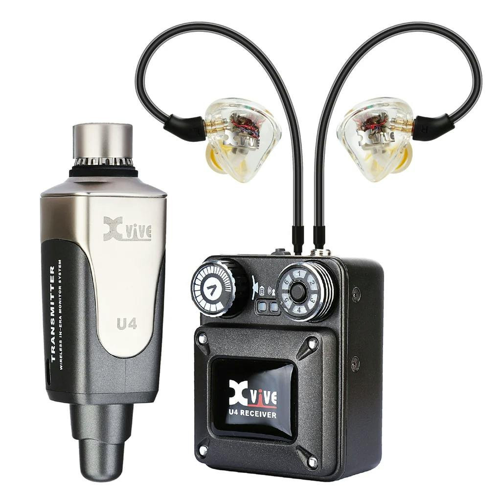 Xvive U4 Wireless In-Ear Monitor System - 2.4 GHz No Earphones