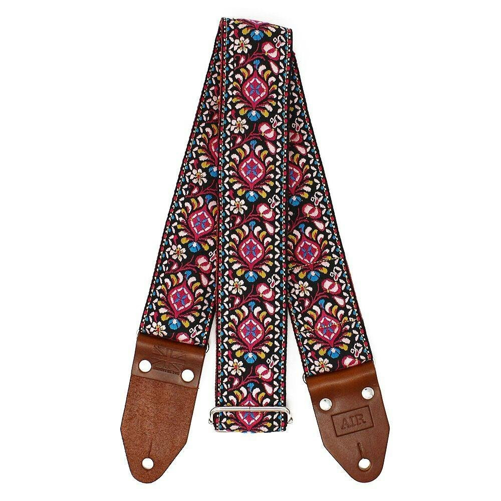 Air Straps Limited Edition Handcrafted 'Lotus' Guitar Strap Air Straps Limited Edition Handcrafted 'Lotus' Guitar Strap