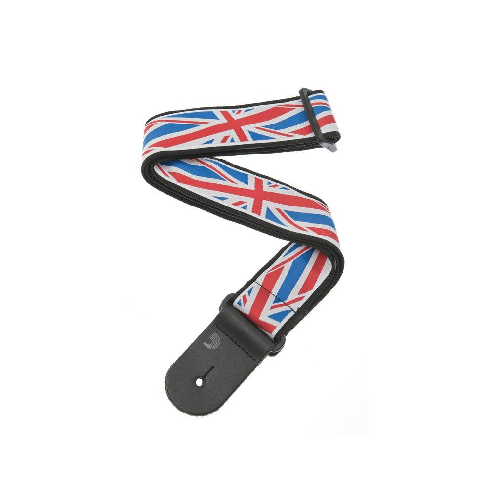 D'Addario 50mm Nylon Guitar Strap - Union Jack D'Addario 50mm Nylon Guitar Strap - Union Jack