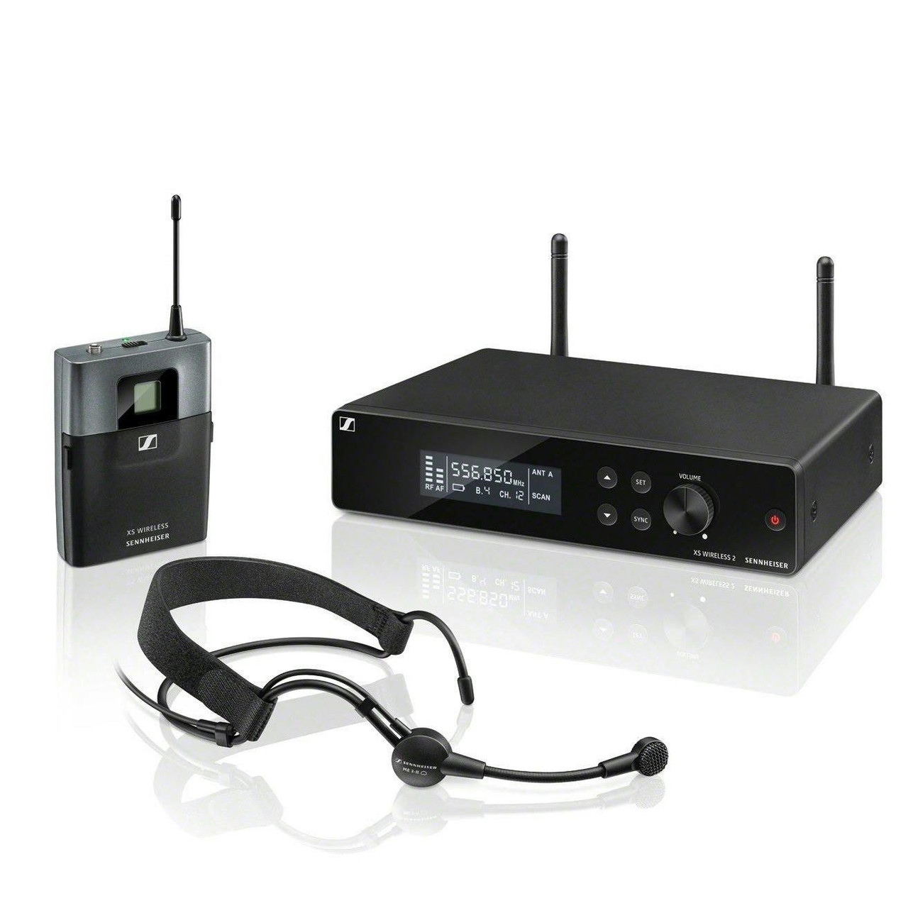 Sennheiser XSW 2-ME3-GB Headset set inc. Sennheiser XSW 2-ME3-GB Headset set inc.