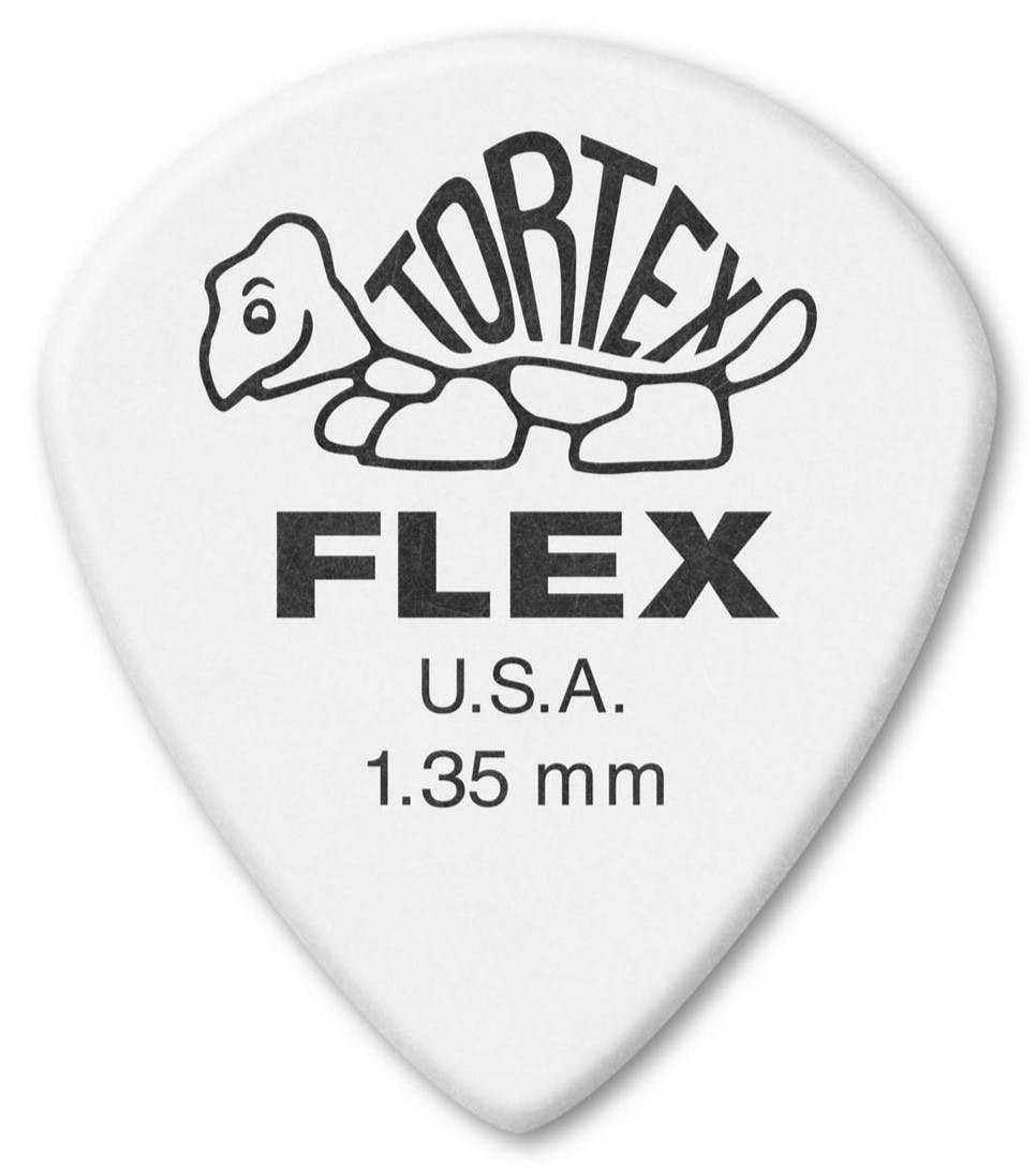Dunlop Tortex Flex Jazz III XL 1.35mm Pick - Pack of 12 Dunlop Tortex Flex Jazz III XL 1.35mm Pick - Pack of 12