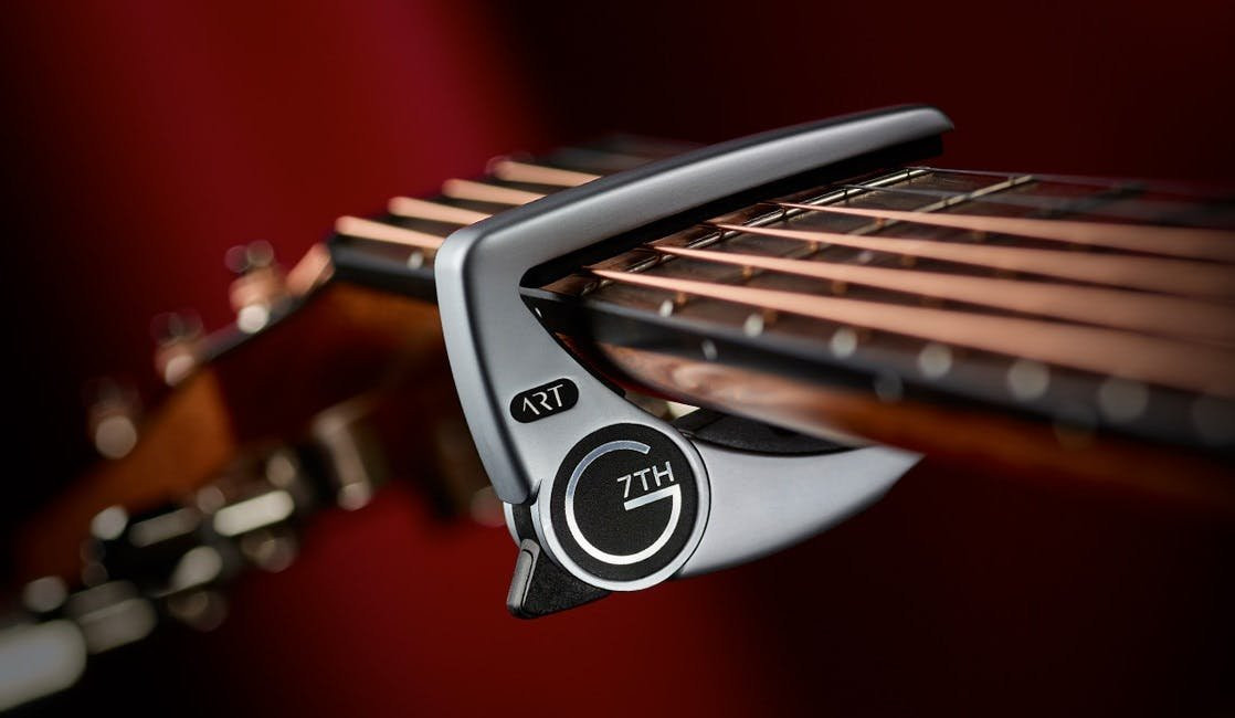 G7th Performance 3 Steel String Guitar Capo in Silver