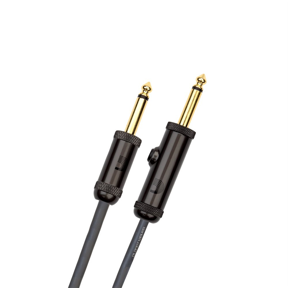 D'Addario Circuit Breaker 6.3mm Instrument Cable Jack to Jack - 10ft D'Addario Circuit Breaker 6.3mm Instrument Cable Jack to Jack - 10ft