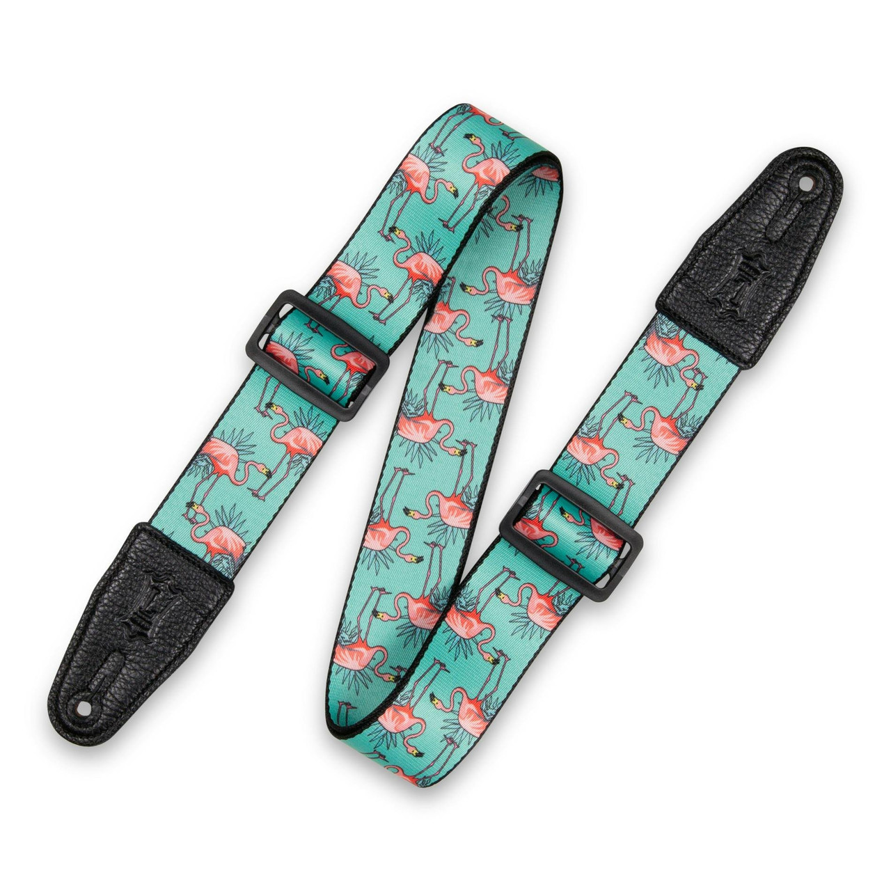 Levy's Prints Polyester 2inch Flamingo Levy's Prints Polyester 2inch Flamingo