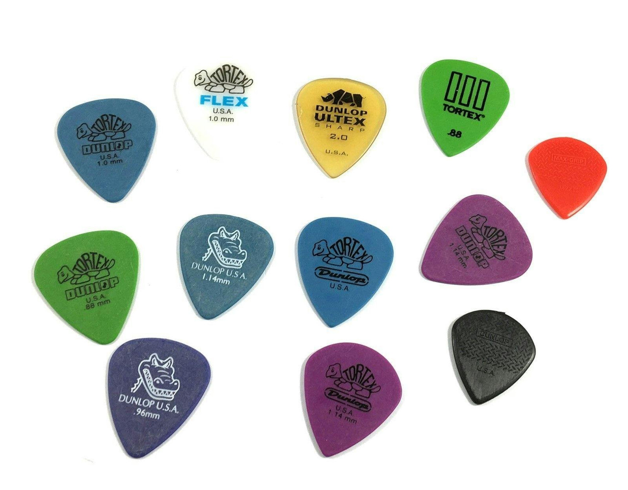 Dunlop Electric Variety Guitar Pick 12 Pack Dunlop Electric Variety Guitar Pick 12 Pack