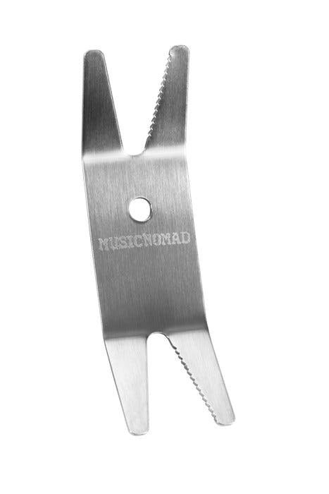 MusicNomad Premium Spanner Wrench with Microfiber Suede Backing MusicNomad Premium Spanner Wrench with Microfiber Suede Backing