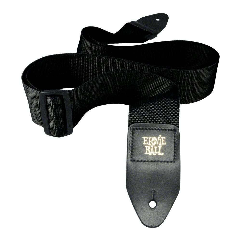 Ernie Ball 2" Black Polypro Guitar Strap
