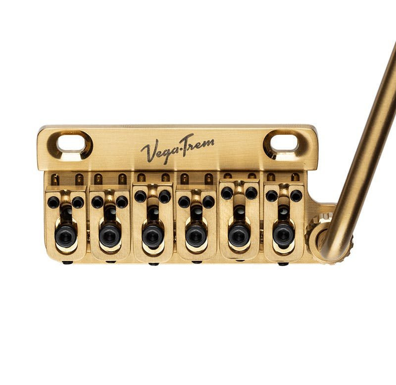 Vega-Trem Ultra 2-Point Floating Tremolo System in Polished Gold Vega-Trem Ultra 2-Point Floating Tremolo System in Polished Gold
