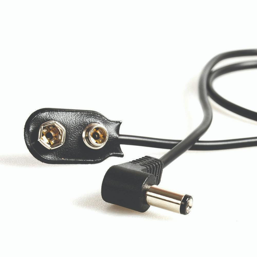 T-Rex 9V Battery Clip Pedal Cable - 50cm T-Rex 9V Battery Clip Pedal Cable - 50cm