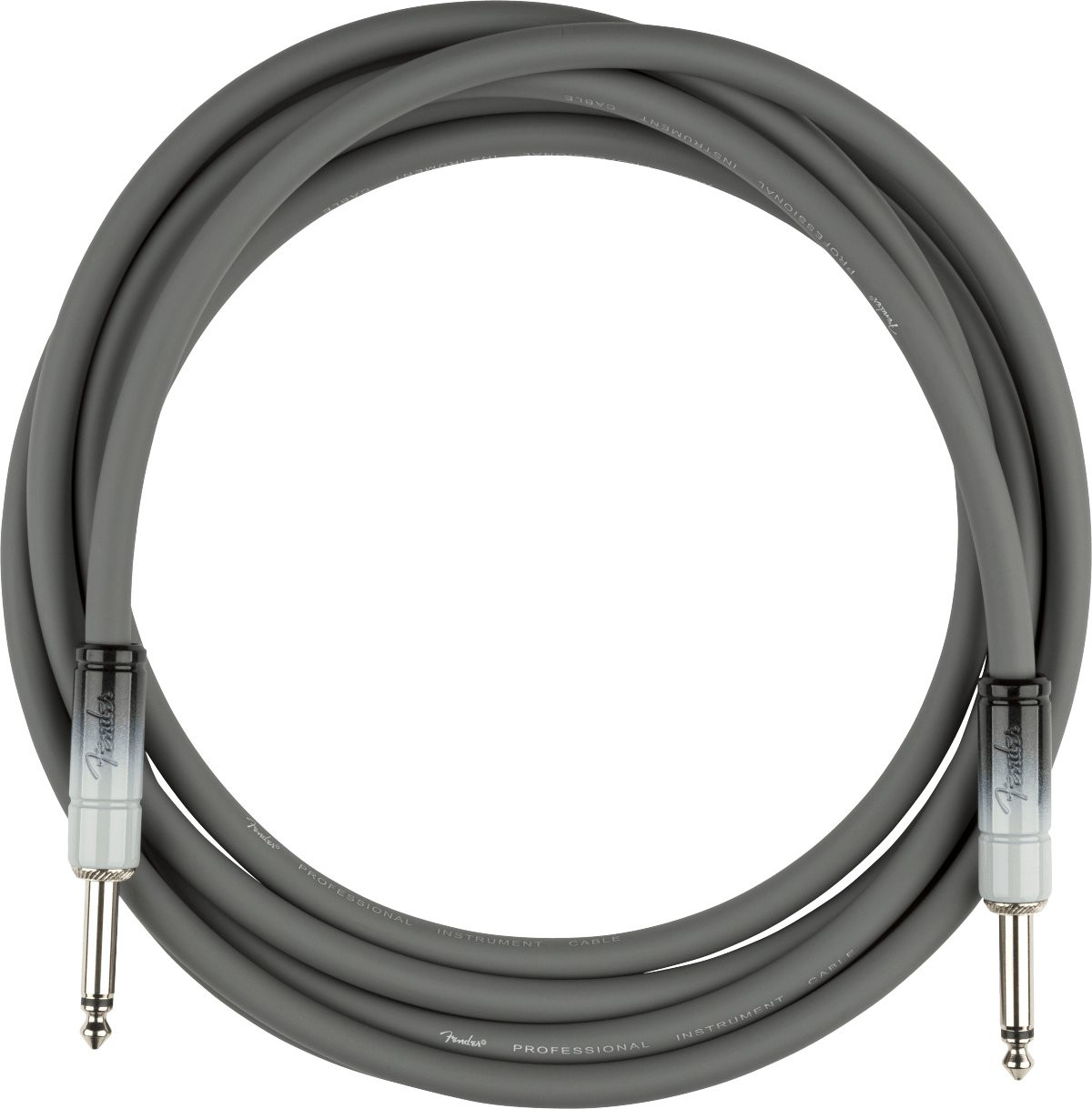 Fender 10ft Ombre Cable Silver Smoke Fender 10ft Ombre Cable Silver Smoke