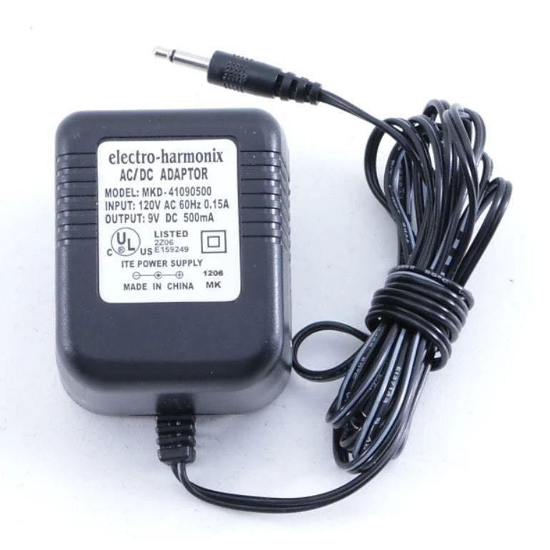 Electro-Harmonix 9V 500mA Power Supply - 3.5mm Mini Jack