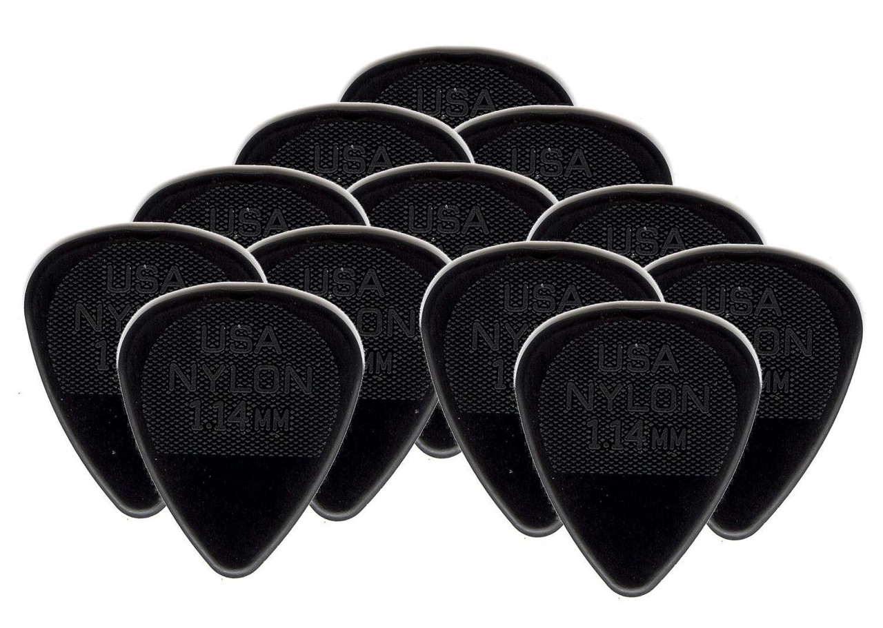 Fender Nylon Picks 12 Pack 1.14 Gauge Fender Nylon Picks 12 Pack 1.14 Gauge