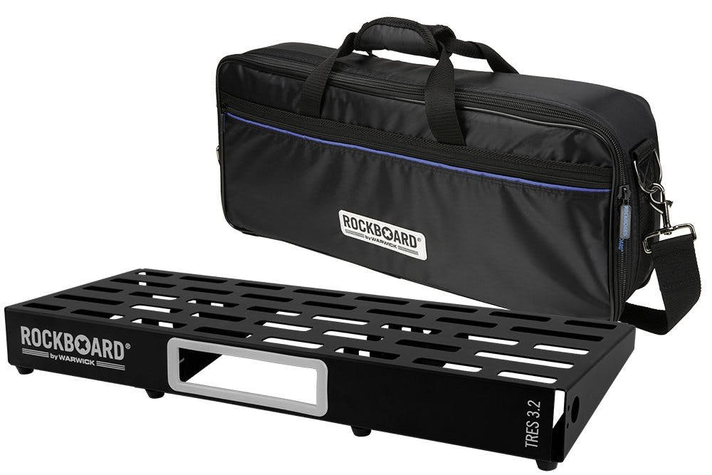 Rockboard TRES 3.2 Pedalboard with Gig Bag Rockboard TRES 3.2 Pedalboard with Gig Bag
