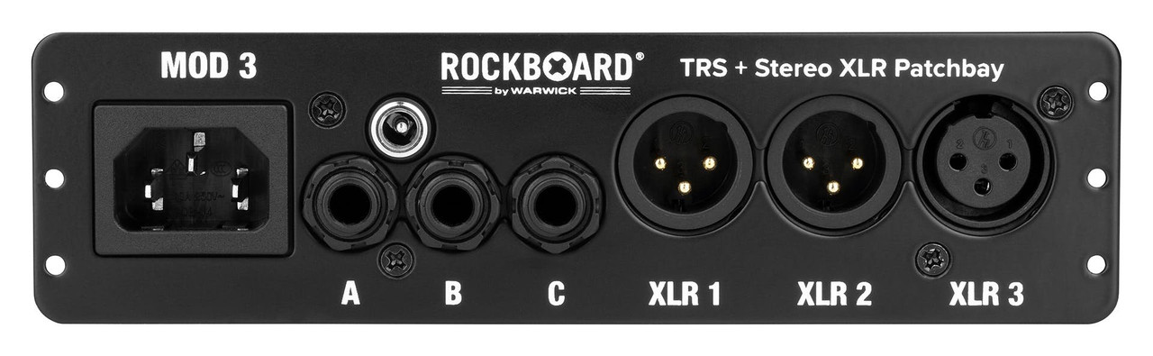 Rockboard MOD 3 - All-in-one Patchbay - XLR & TRS for Vocalists