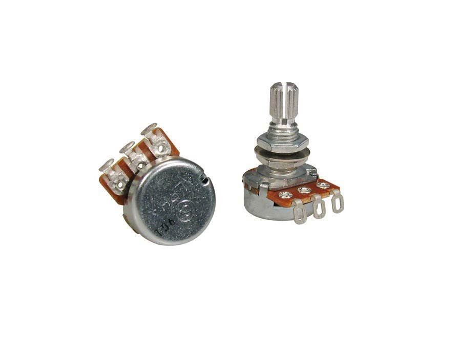 Small 500K Audio Potentiometer for Electric Guitar Small 500K Audio Potentiometer for Electric Guitar