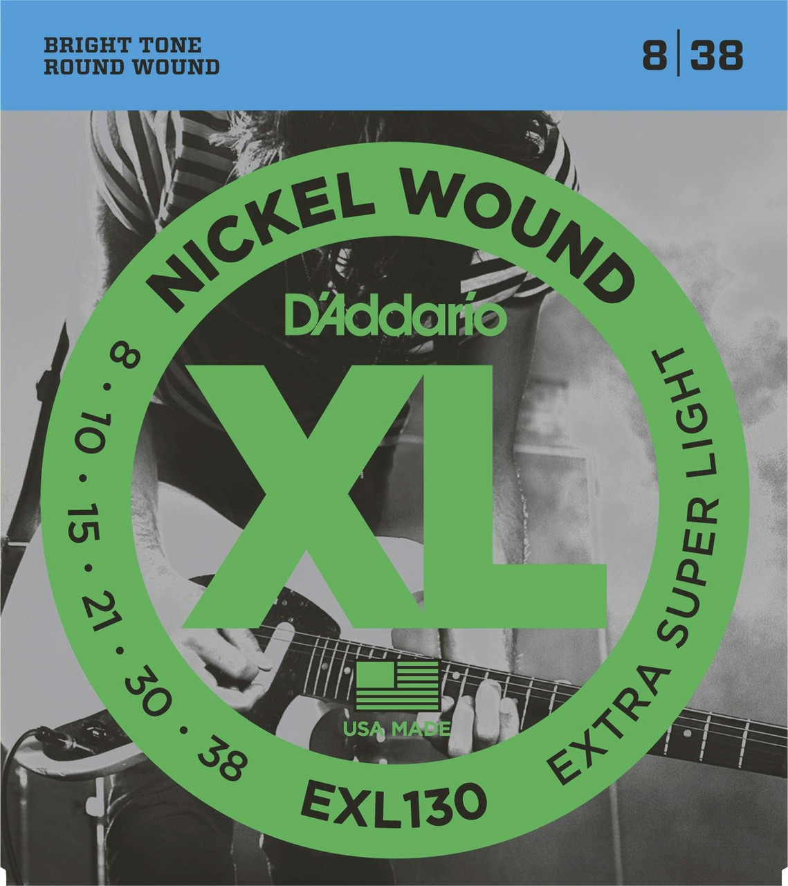 D'Addario XL Set 8-38 Gauge Strings D'Addario XL Set 8-38 Gauge Strings