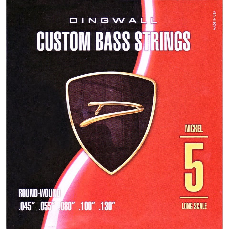Dingwall Long Scale 5-String Bass Guitar Strings - Nickel Dingwall Long Scale 5-String Bass Guitar Strings - Nickel
