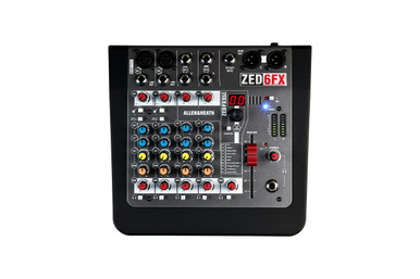 Allen & Heath ZED6FX Compact Mixer - Andertons Music Co.