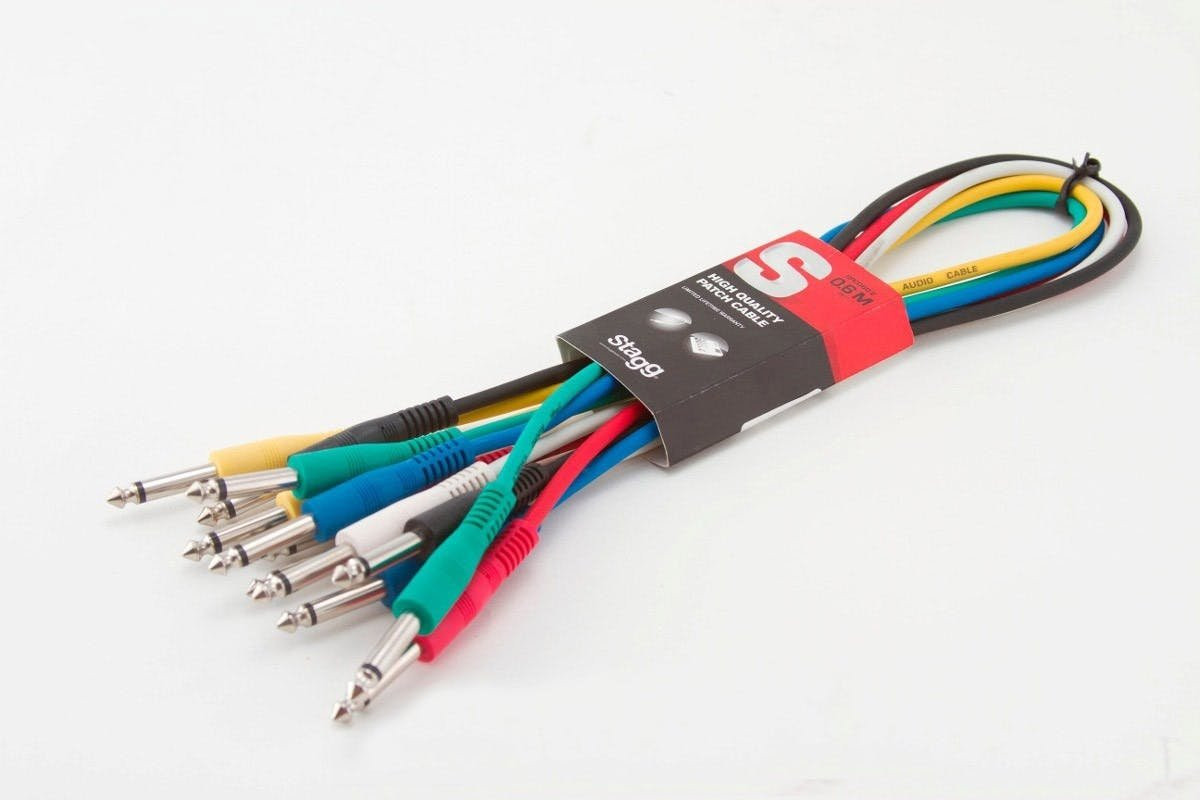 Single Andertons Pro Sound Straight Jack Patch Cable 60cm Single Andertons Pro Sound Straight Jack Patch Cable 60cm