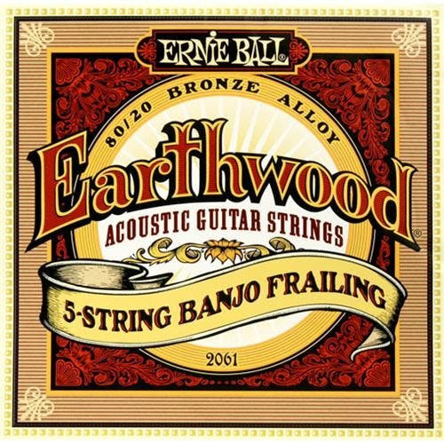 Ernie Ball Earthwood 5 String Banjo - Frailing