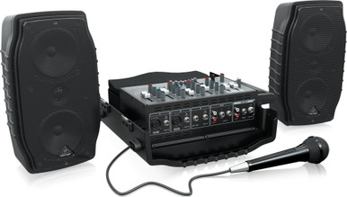 Behringer PPA200 200-Watt Portable PA System With 5-Channel