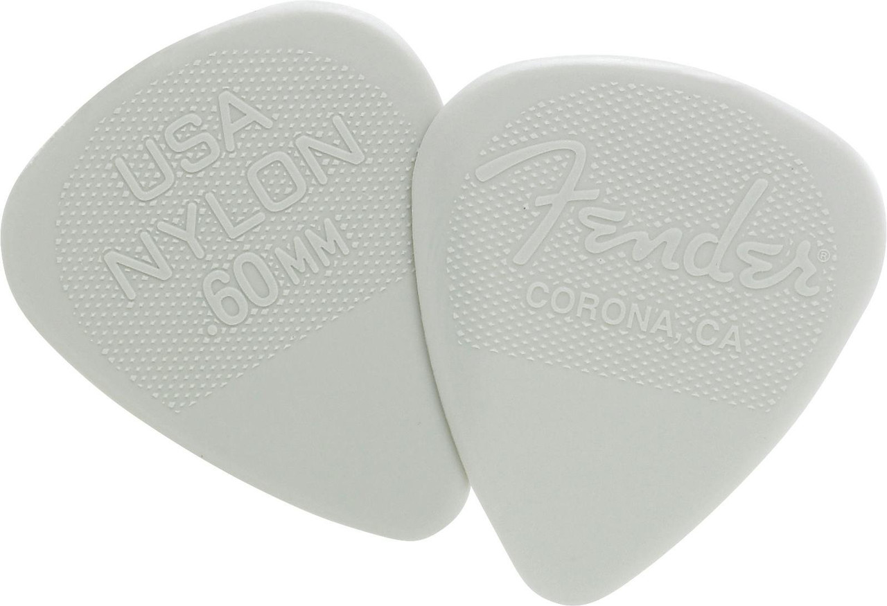 Fender Nylon Picks 12 Pack .60 Gauge Fender Nylon Picks 12 Pack .60 Gauge