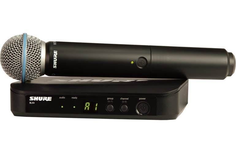 Shure BLX24 with Beta 58A Analogue Wireless Vocal System Shure BLX24 with Beta 58A Analogue Wireless Vocal System