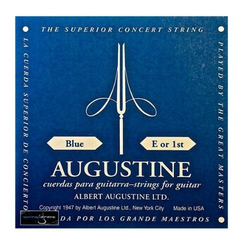Augustine Blue HT Single E or 1st String Augustine Blue HT Single E or 1st String