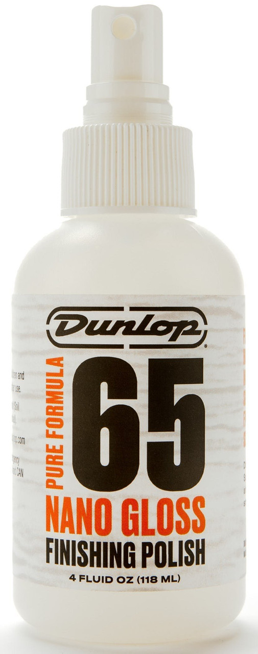 Dunlop Pure Formula 65 Nano Gloss Finishing Cleaner & Polish 4 Oz Dunlop Pure Formula 65 Nano Gloss Finishing Cleaner & Polish 4 Oz