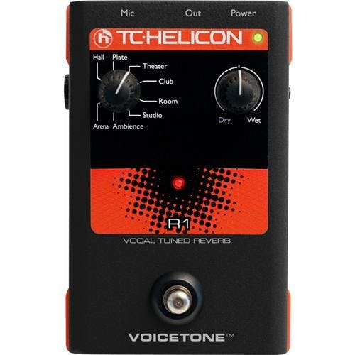 TC Helicon Voicetone C1 Hardtune & Correction Vocal Pedal
