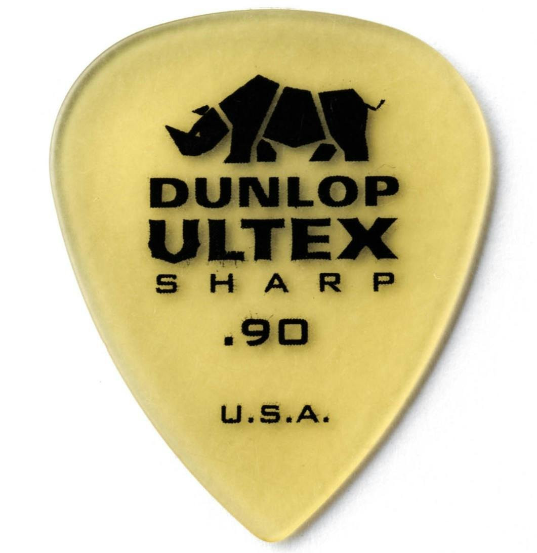 Dunlop Ultex Sharp 0.90mm Pick - Pack of 6