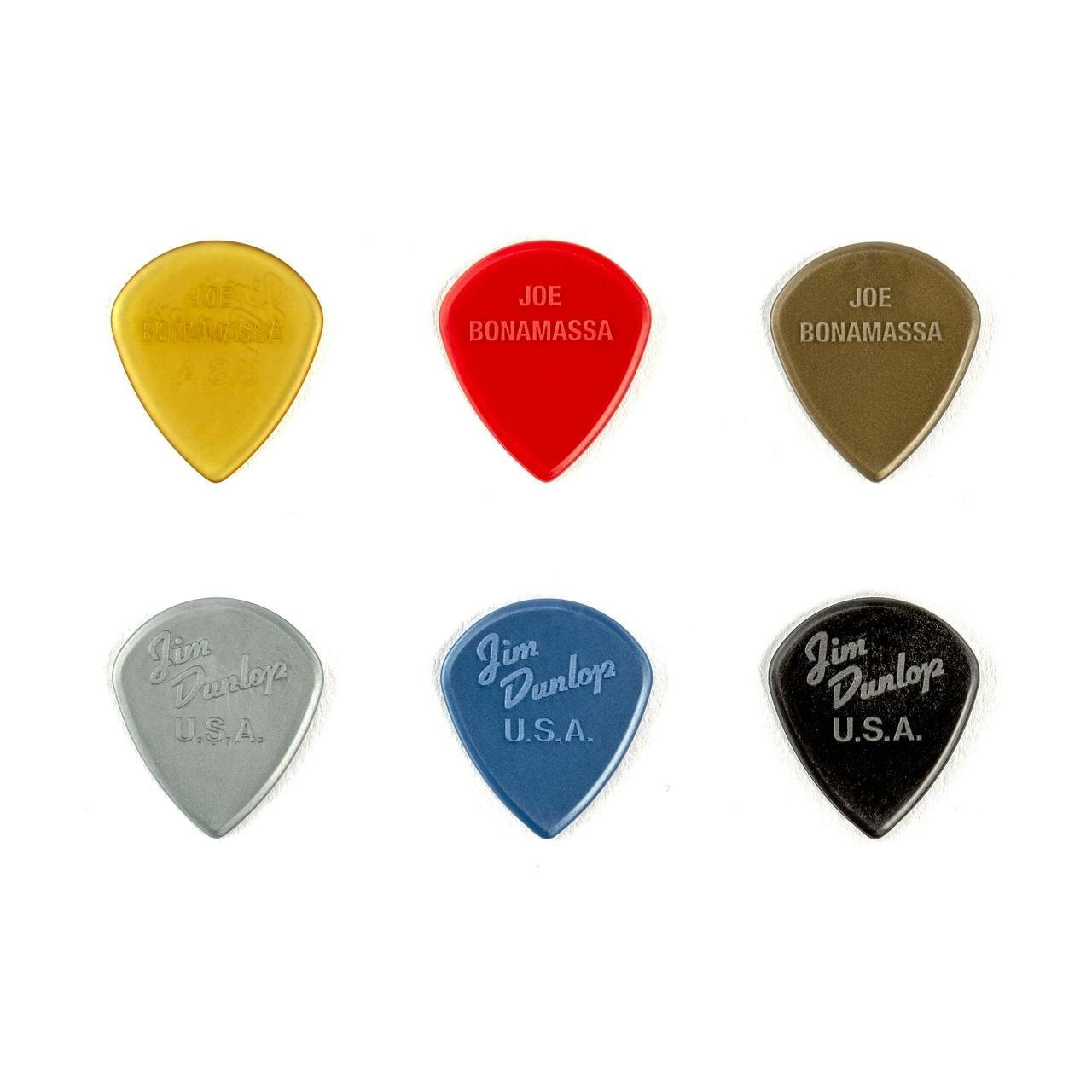 Jim Dunlop Joe Bonamassa Jazz III Pick - Variety Pack Of 6 Jim Dunlop Joe Bonamassa Jazz III Pick - Variety Pack Of 6