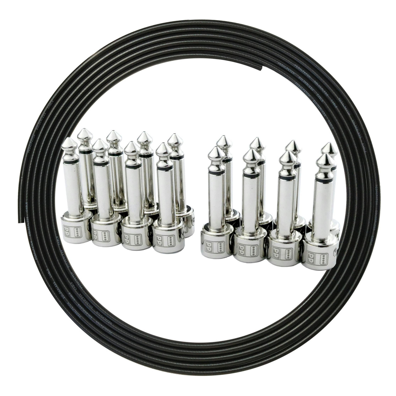 PedalPatch Solderless Pedal Patch Cable Kit - Medium PedalPatch Solderless Pedal Patch Cable Kit - Medium