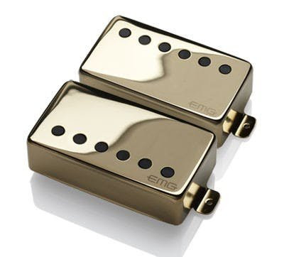 EMG Pickups JH HET Set James Hetfield Signature Set in Gold EMG Pickups JH HET Set James Hetfield Signature Set in Gold
