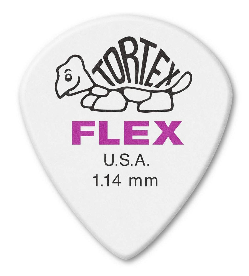 Dunlop Tortex Flex Jazz III XL 1.14mm Pick - Pack of 12 Dunlop Tortex Flex Jazz III XL 1.14mm Pick - Pack of 12