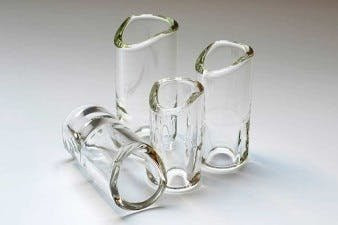 Rockslide Moulded Glass Slide in Large