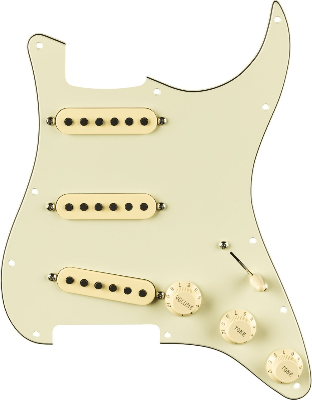 Fender Pre Wired Pickguard Stratocaster SSS Vintage Noiseless in
