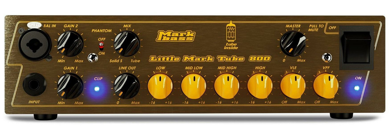 Markbass Little Mark Tube 800 Bass Head