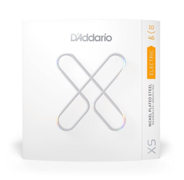 D'Addario XS Nickel Coated 10-46 Regular Light Gauge Electric Guitar Strings D'Addario XS Nickel Coated 10-46 Regular Light Gauge Electric Guitar Strings