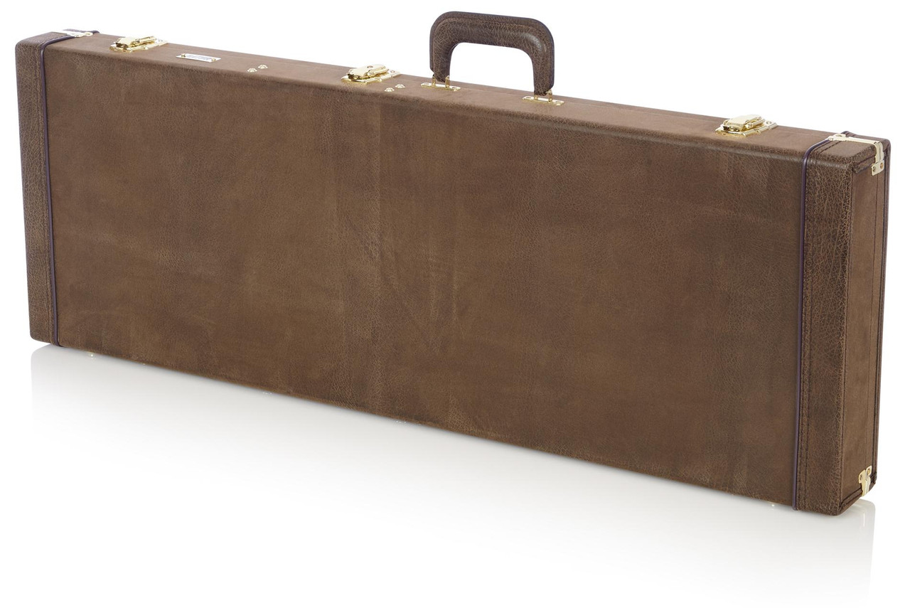 Gator Electric Vintage Leather Look Guitar Case