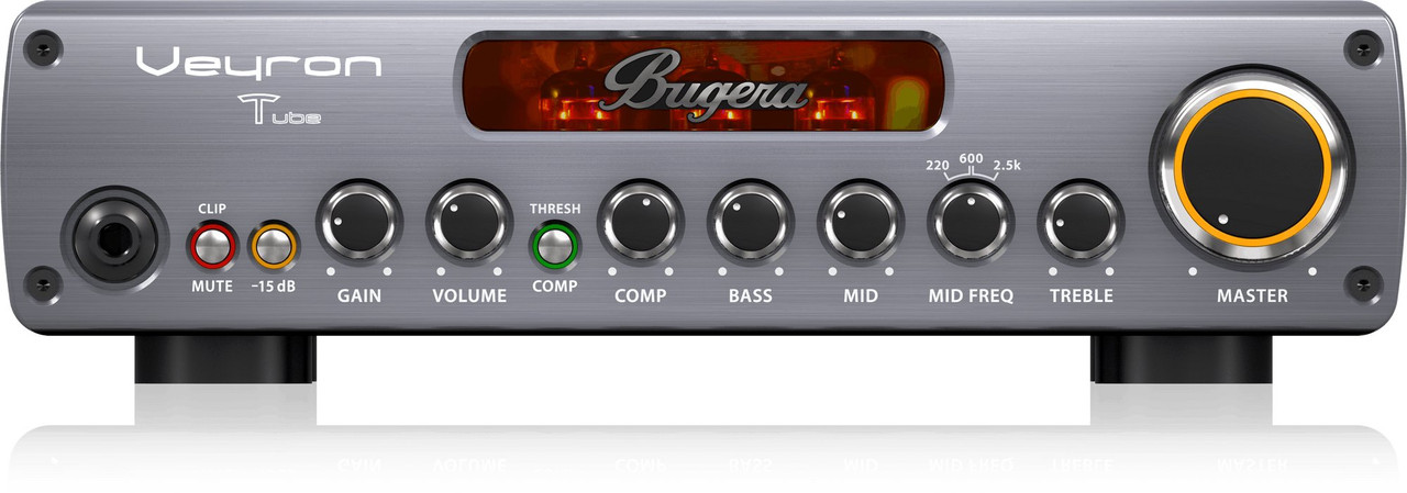 Bugera Veyron BV1001T 2000W Class-D Bass Amp Head Bugera Veyron BV1001T 2000W Class-D Bass Amp Head