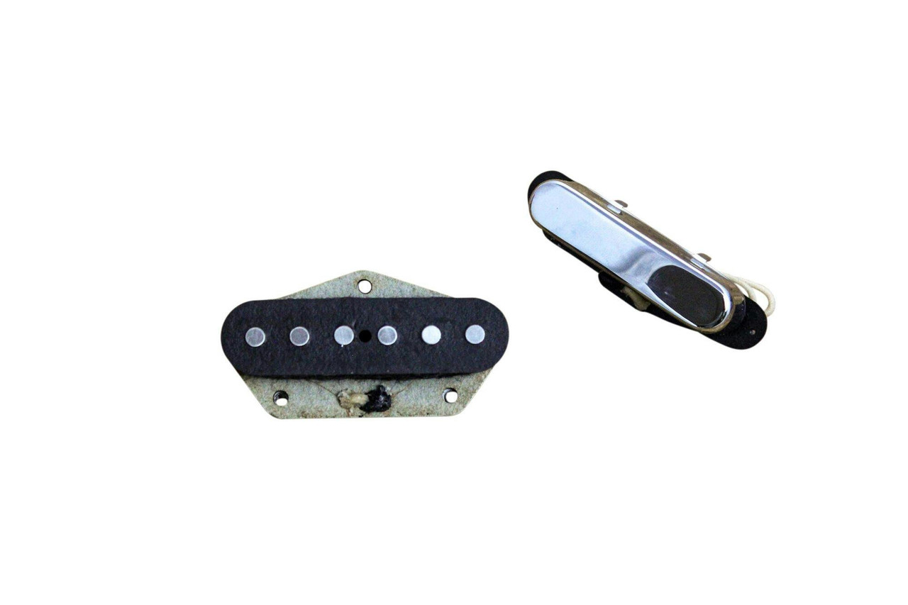 Monty's Guitars Full Monty Telecaster Nickel Pickup Set Monty's Guitars Full Monty Telecaster Nickel Pickup Set