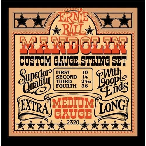 Ernie Ball Mandolin Medium Gauge 10-36 Ernie Ball Mandolin Medium Gauge 10-36