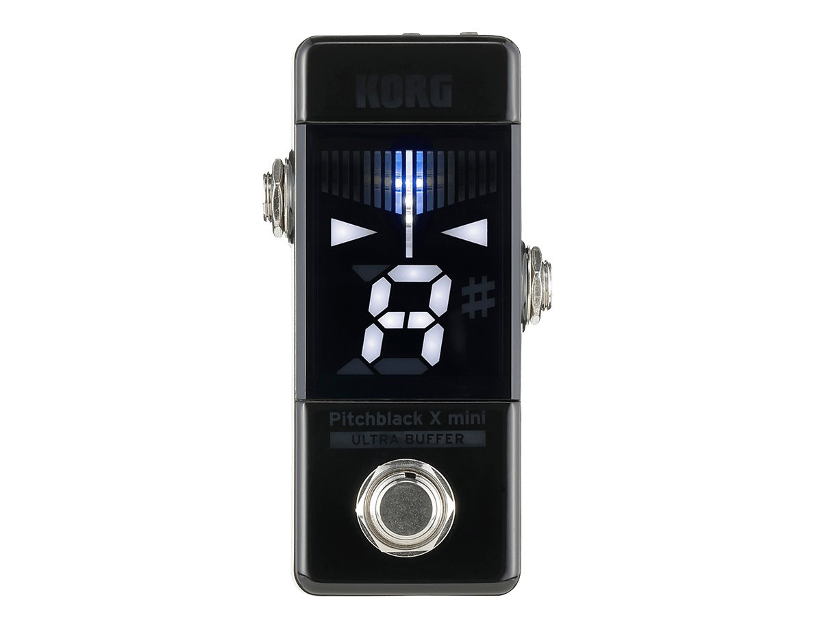Korg Pitchblack X Mini Chromatic Pedal Tuner Korg Pitchblack X Mini Chromatic Pedal Tuner